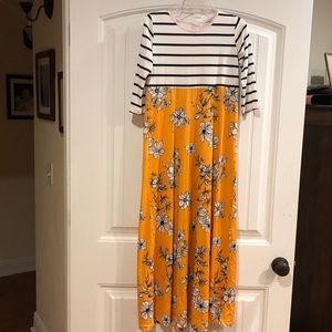 Emma & Elsa Zulilly Maxi Dress Size 14/16